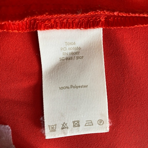 Boden Melina Orange High Waist Taper Trousers Pants - Picture 13 of 13